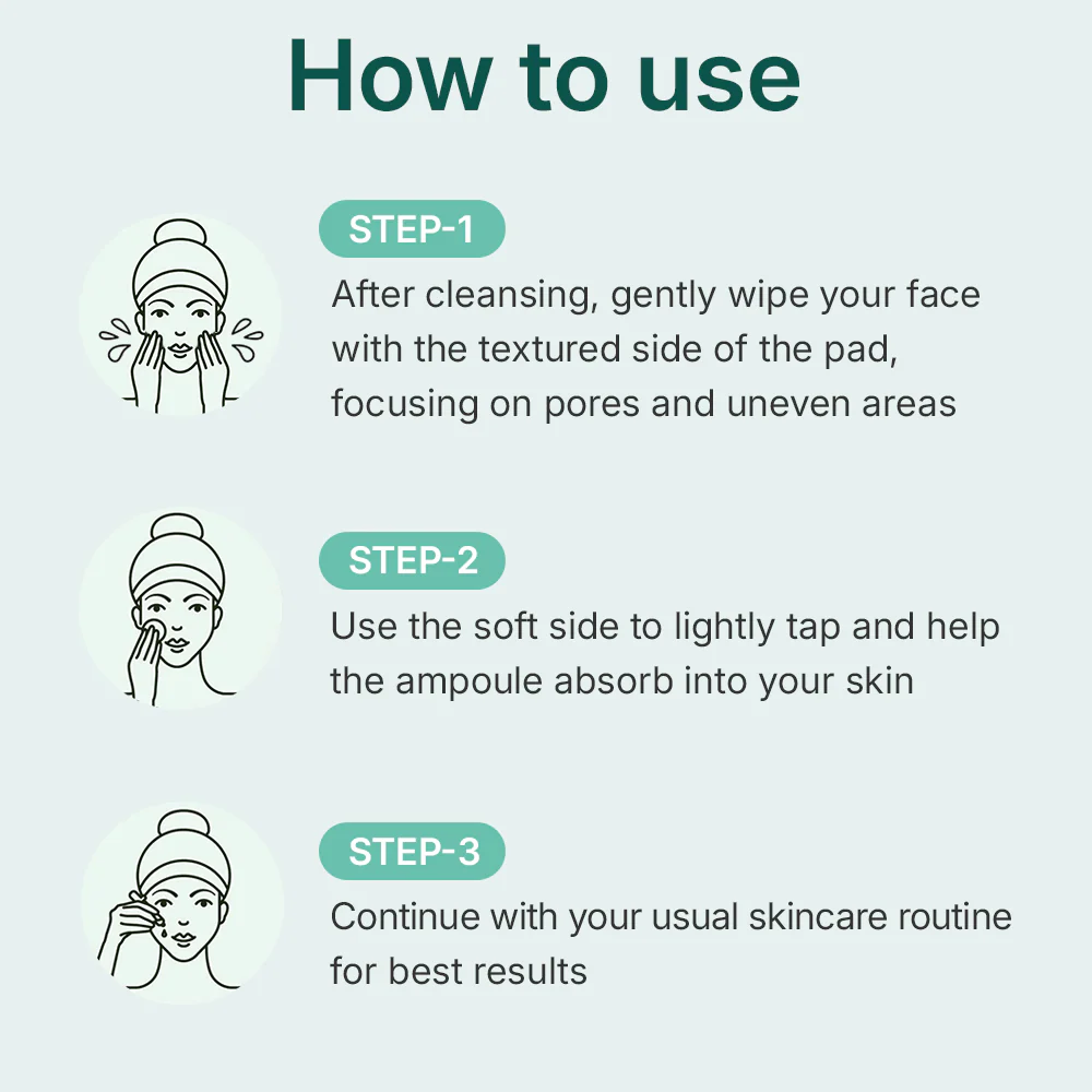 Madeca Double Tightening Ampoule Pad Refill (60pcs) - Image 5